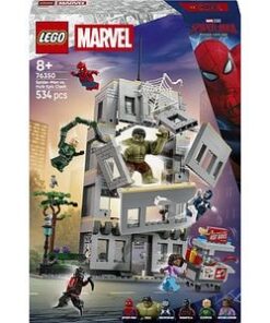LEGO Marvel: Confruntarea memorabila dintre Omul-Paianjen si Hulk 76350, 8 ani+, 534 piese