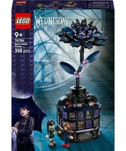 LEGO Wednesday: Floare de dalie neagra 76784, 9 ani+, 358 piese