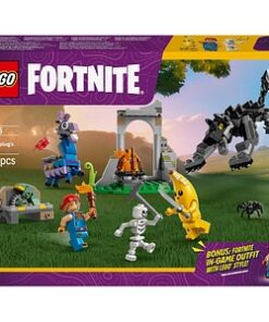 LEGO Fortnite: Tabara lui Peely si Sparkplug 77075, 7 ani+, 250 piese
