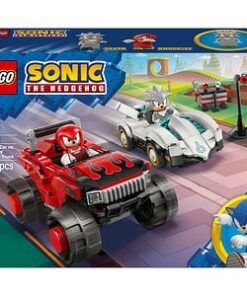 LEGO Sonic The Hedgehog: Masina lui Silver vs Camionul gigant al lui Knuckles 77118, 8 ani+, 378 piese