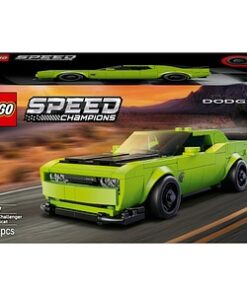 LEGO Speed Champions: Masina sport Dodge Challenger SRT Hellcat 77237, 9 ani+, 390 piese