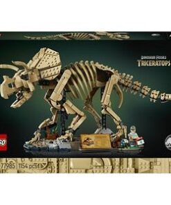 LEGO Jurassic World: Fosile de dinozaur - Triceratops 77985, 18 ani+, 1154 piese