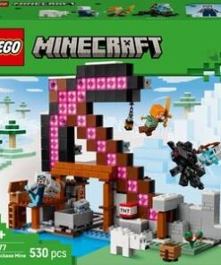 LEGO Minecraft: Mina Tarnacop 21277, 8 ani+, 530 piese